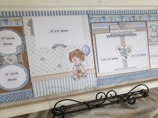 Stamperia Little Boy Interactive Layout INSTRUCTIONS ONLY