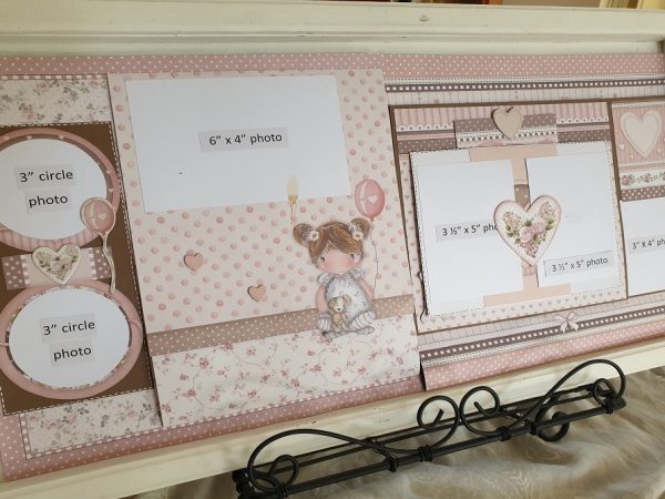 Stamperia Little Girl Interactive Layout INSTRUCTIONS ONLY