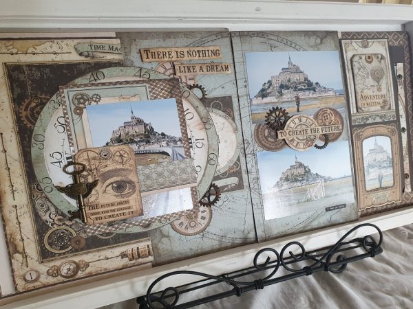 Stamperia Voyages Fantastique Interactive Layout INSTRUCTIONS ONLY