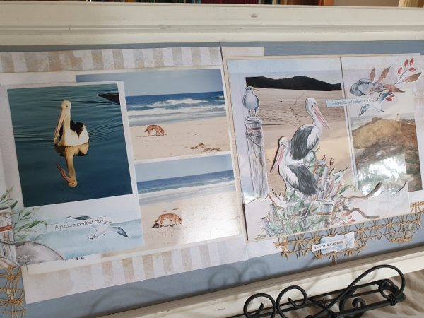 Studio 73 Seaside Serenity Interactive Layout INSTRUCTIONS ONLY