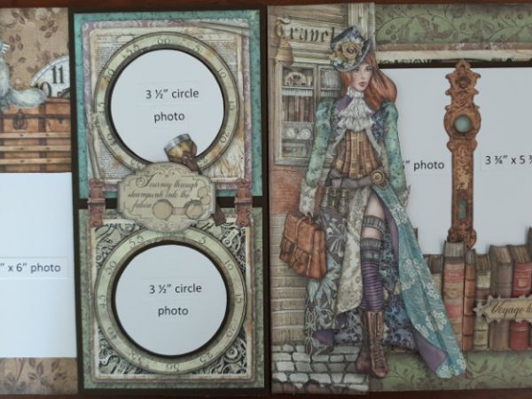 Stamperia Lady Vagabond Interactive Layout INSTRUCTIONS ONLY