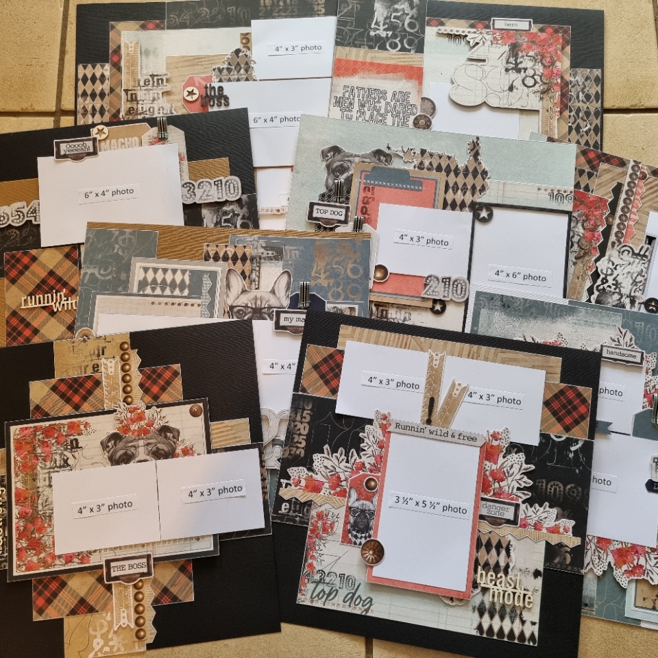 Celebr8 Alpha 2 Double Page & 5 Single Page Layout INSTRUCTIONS ONLY