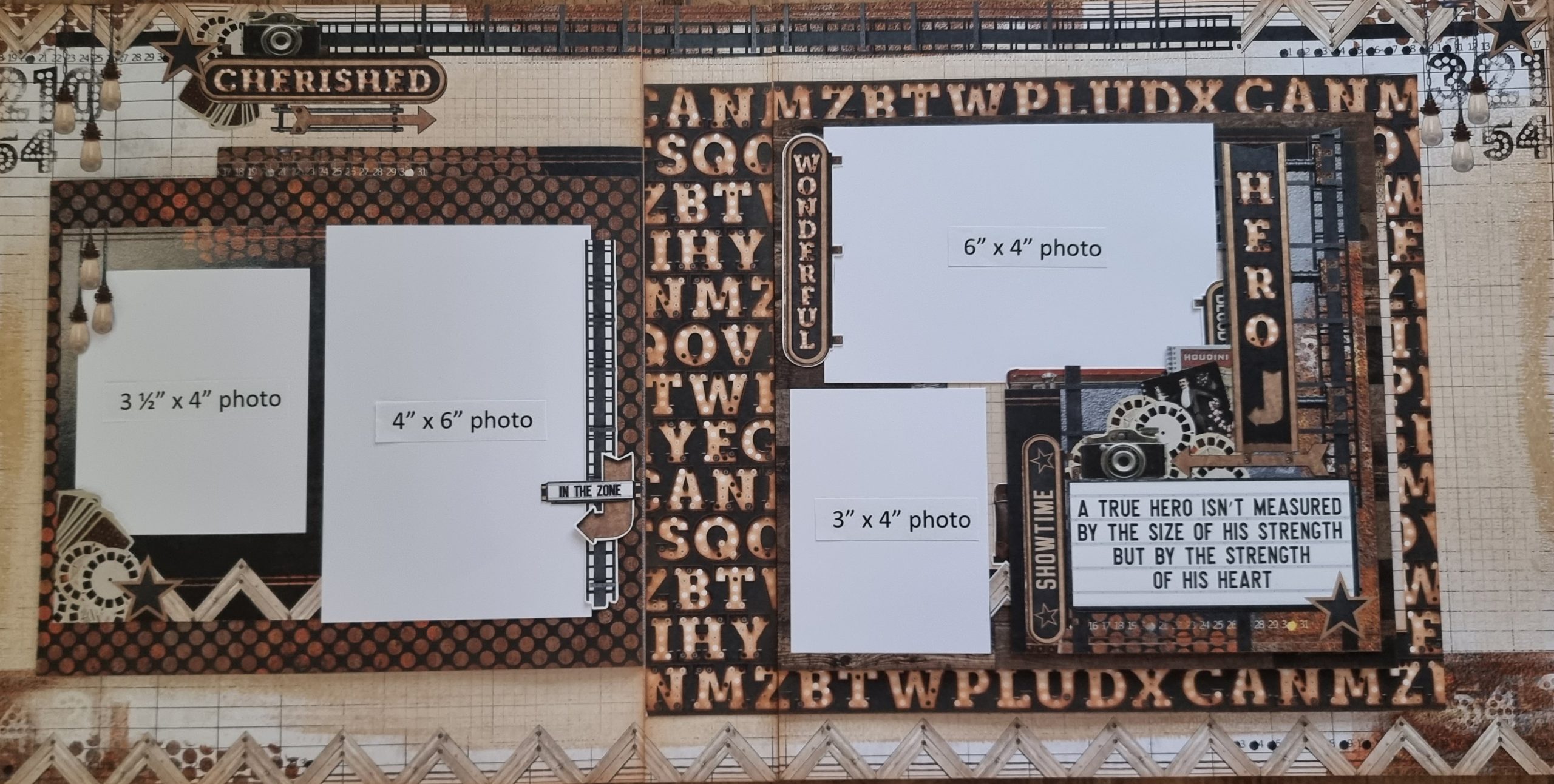 Celebr8 Everyday Hero Interactive Layout INSTRUCTIONS ONLY