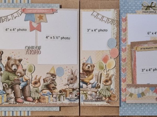 Celebr8 Hip Hip Hooray Interactive Layout INSTRUCTIONS ONLY
