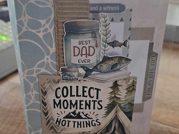 Celebr8 Let's Go Fishing/Camping Mini Album INSTRUCTIONS ONLY