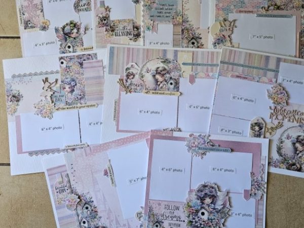 Celebr8 Whimsical & Wild 2 Double & 6 Single Layouts INSTRUCTIONS ONLY