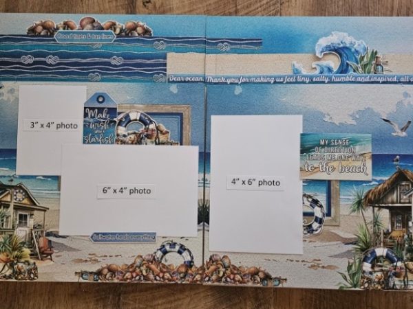 Celebr8 Sandy Memories Interactive Layout INSTRUCTIONS ONLY