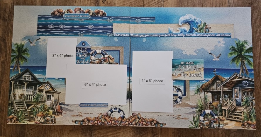 Celebr8 Sandy Memories Interactive Layout INSTRUCTIONS ONLY