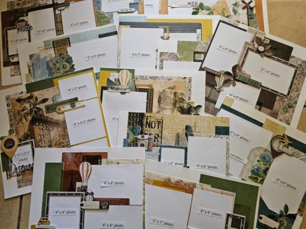 49 & Market Wherever 7 Double Page Layouts INSTRUCTIONS ONLY