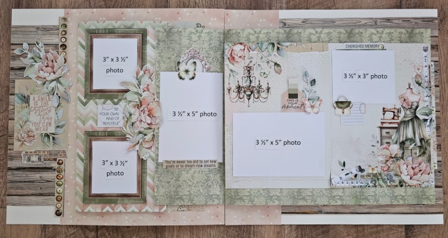 Celebr8 Enchanting Elegance Interactive Layout INSTRUCTIONS ONLY