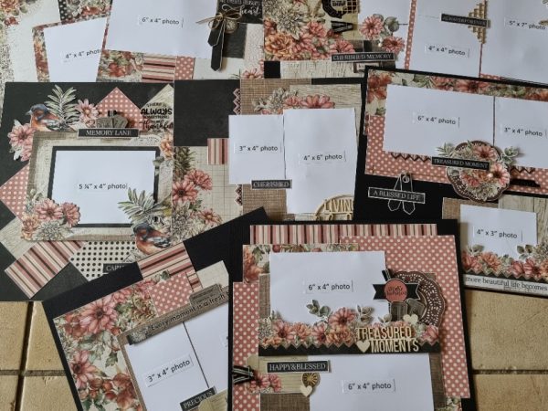 Celebr8 Blessed Life 2 Double & 6 Single Layout INSTRUCTIONS ONLY