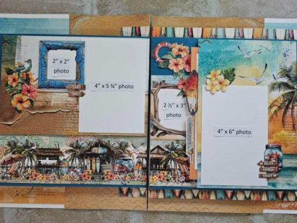49 & Market Beach Vibes Interactive Layout Instructions ONLY