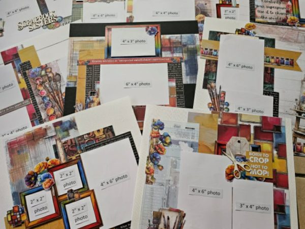 Celebr8 Cre8tive Chaos 2 Double Page & 5 Single Page INSTRUCTIONS ONLY